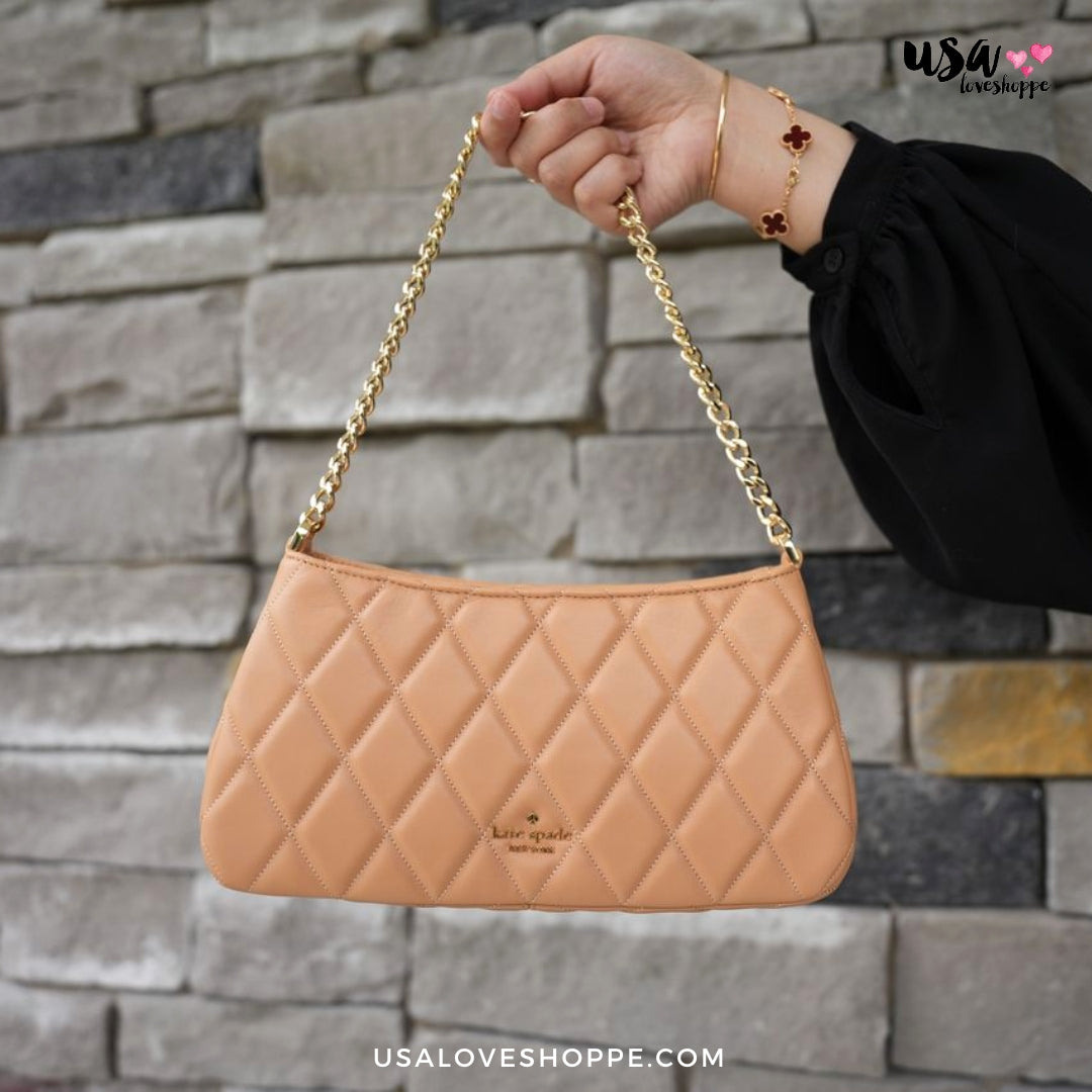 Introducing the Chic and Practical: Kate Spade Carey Convertible Crossbody in Tiramisu Mousse