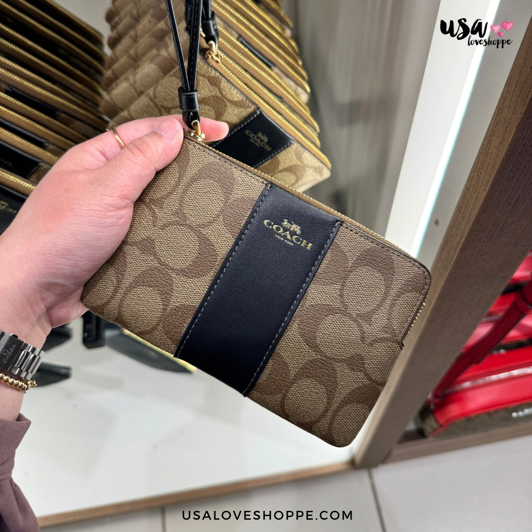 Unveiling the Ultimate Accessory: Coach Corner Zip Wristlets - A Personal Shopper's Exclusive