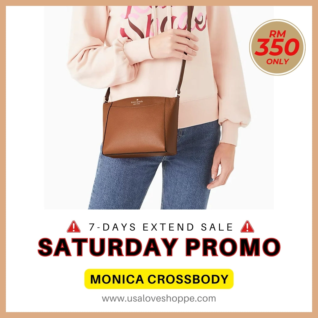 Discover Stunning Style with the Kate Spade Monica Crossbody in Warm Ginger—Available Now at Unbeatable Prices!