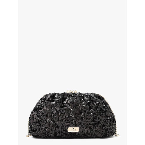 Elevate Your Evening Look with the Kate Spade Scrunchy Velvet Convertible Clutch