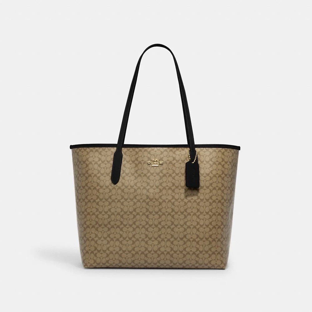 Elevate Your Style with the Coach Micro City Tote in Signature Canvas – A Price Unmatched by Coach Malaysia, Singapore, and Indonesia