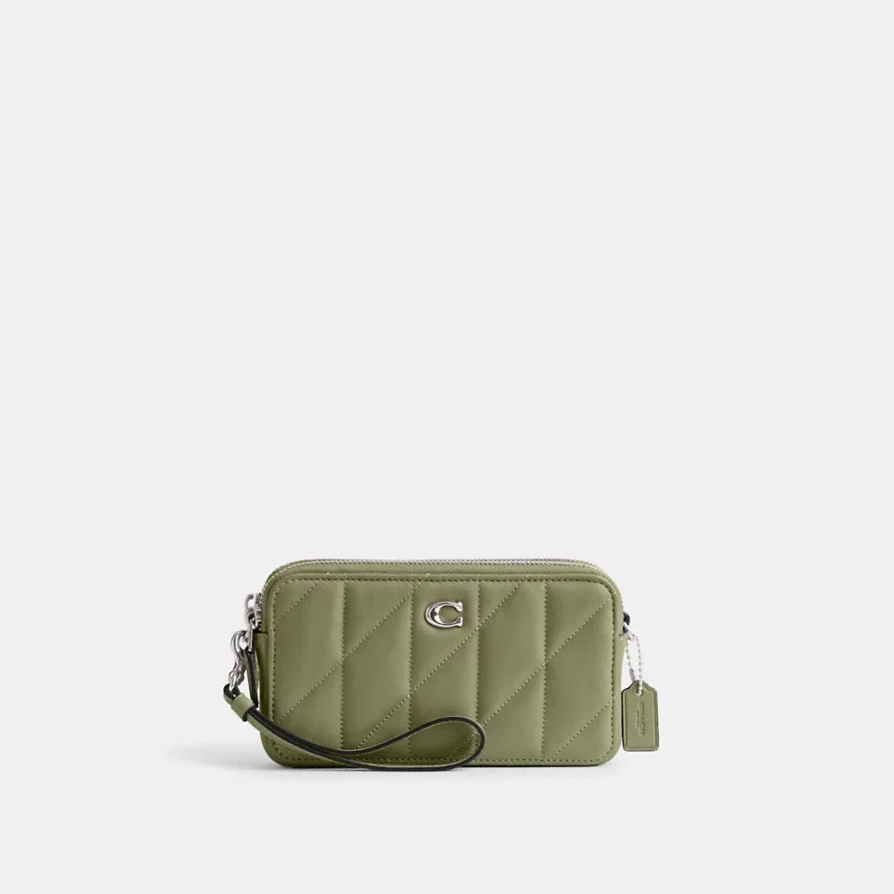 Unveiling the Elegance: COACH Kira Crossbody Bag With Pillow Quilting in Moss (CM531)