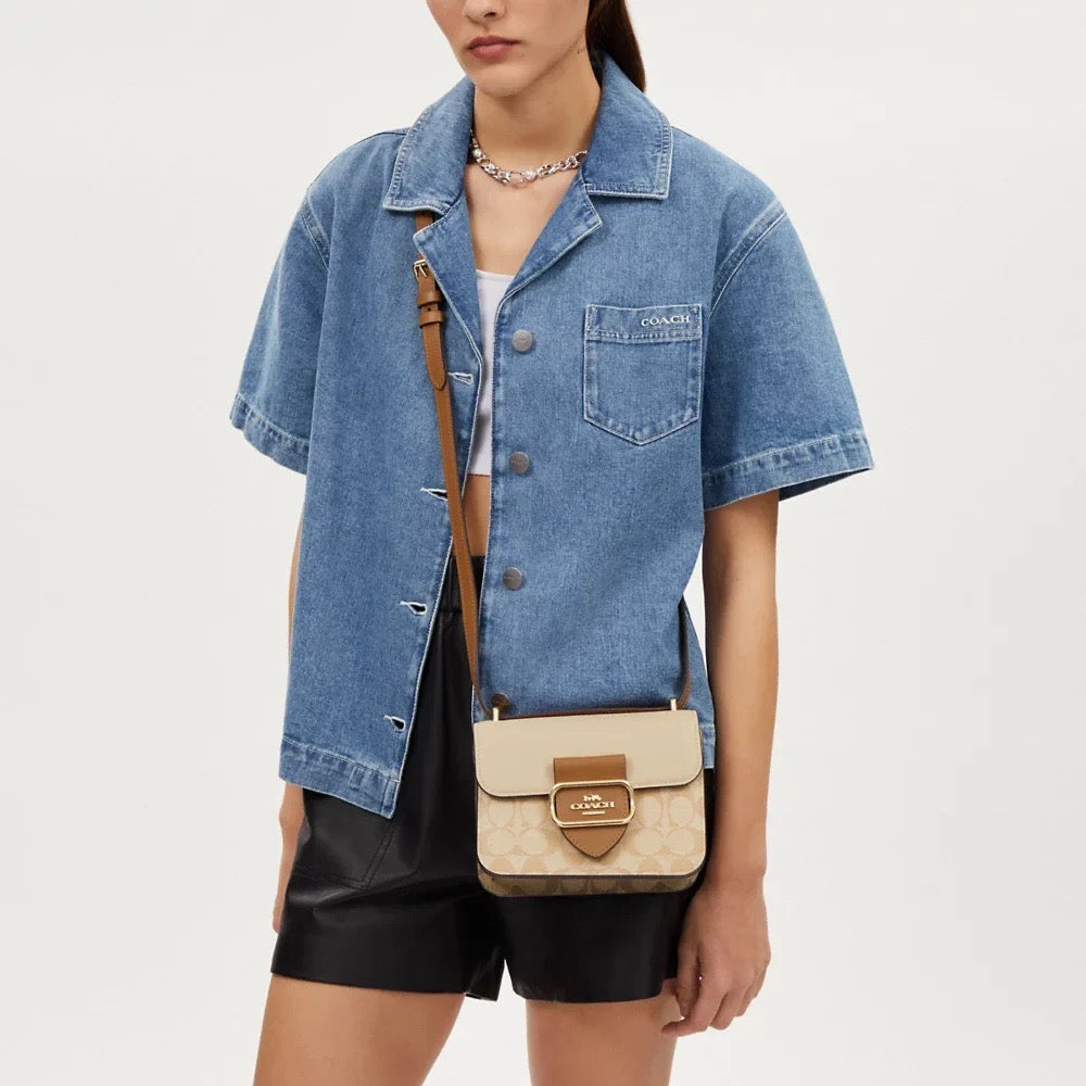 Discover Luxury for Less: Introducing the COACH Morgan Square Crossbody Bag