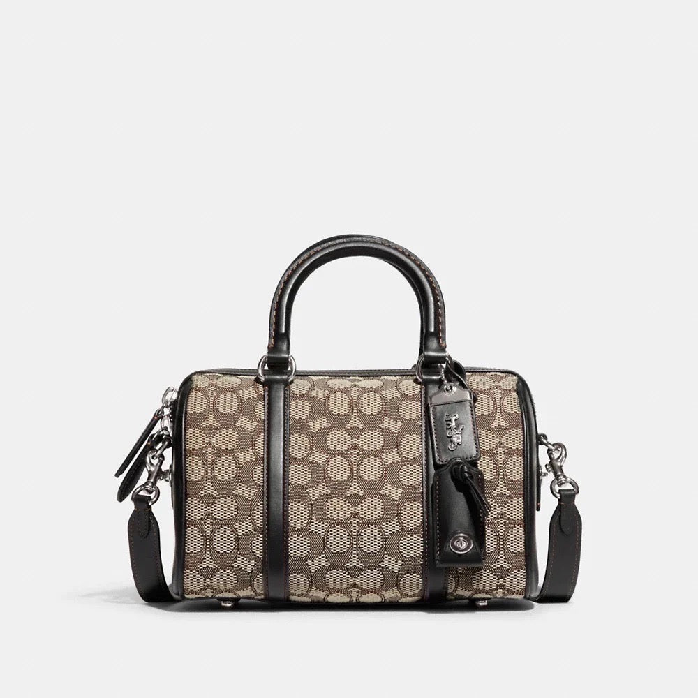 Discover the Timeless Elegance of the COACH Ruby Satchel 25 in Signatu