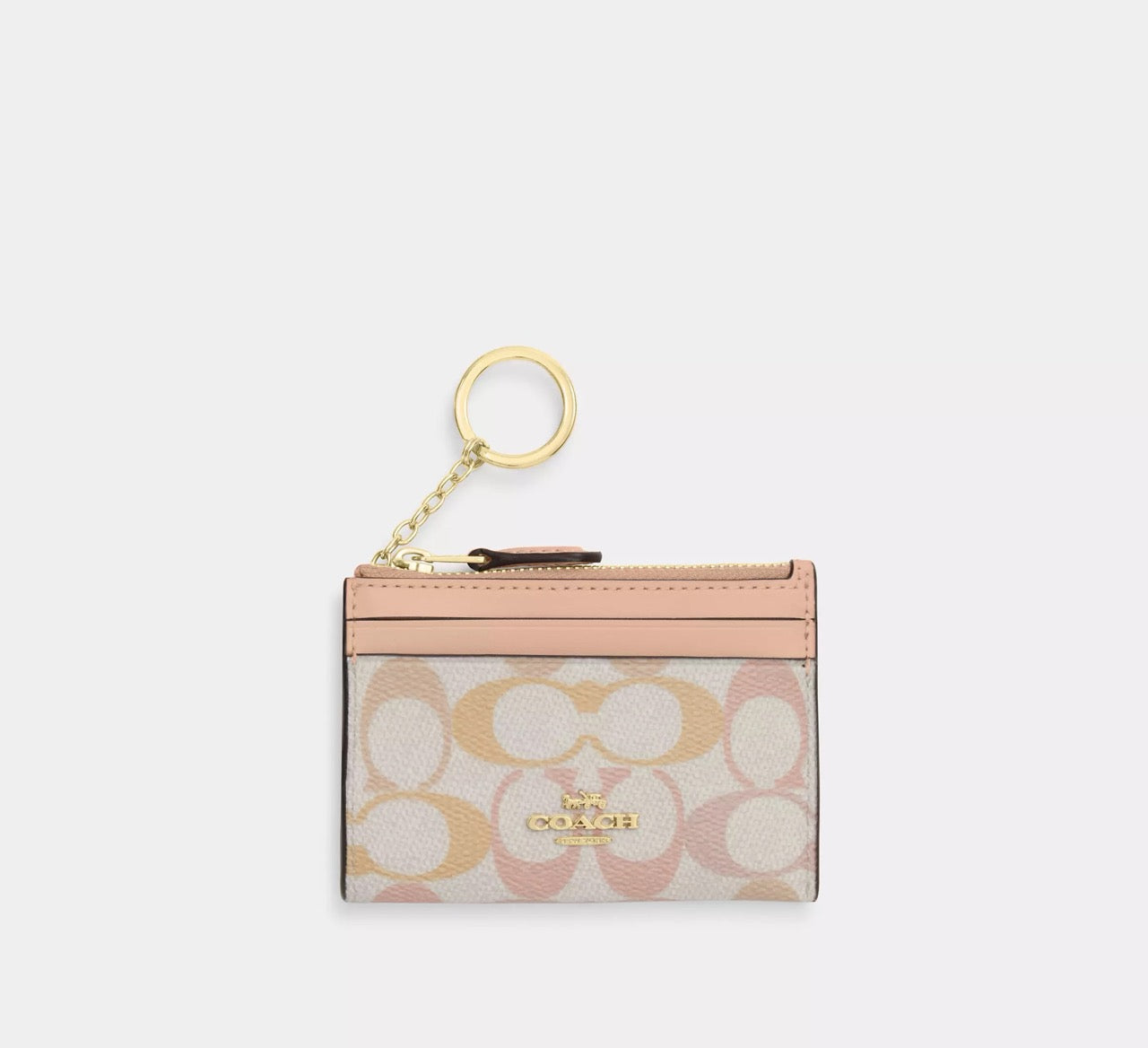 Coach Mini Skinny ID Case in Signature Canvas: The Tiny Everyday Essential You’ll Actually Use
