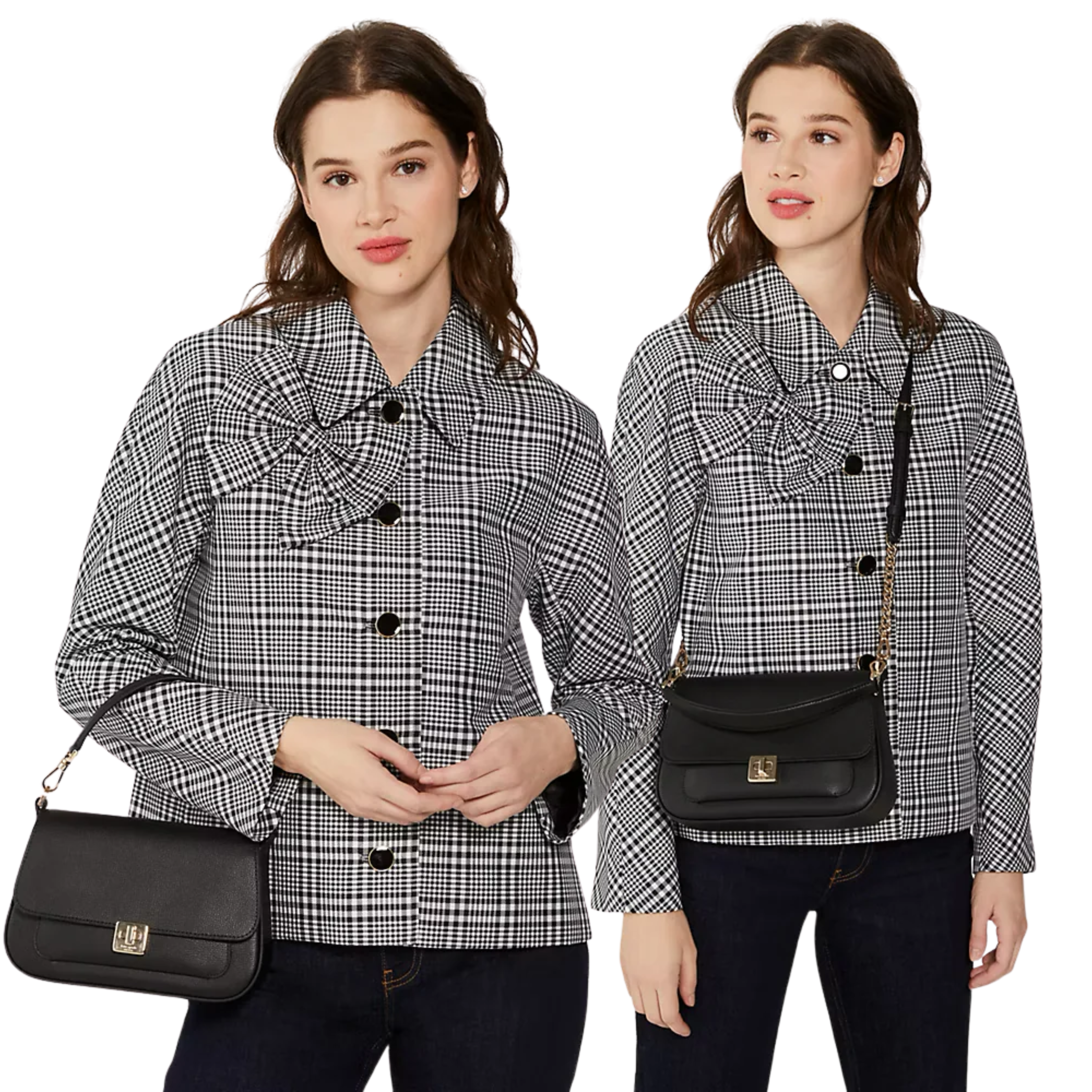 Timeless Elegance with Kate Spade Phoebe Flap Crossbody in Black (KF554)