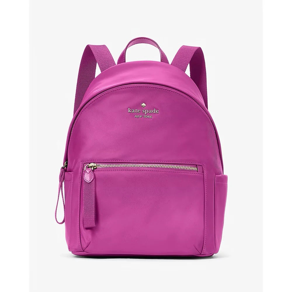 ♠️ Kate Spade Magenta (Baja rose) Backpack ♠️ Buy Kate Spade Chelsea Medium Backpack Bag in Baja Rose  main image 3