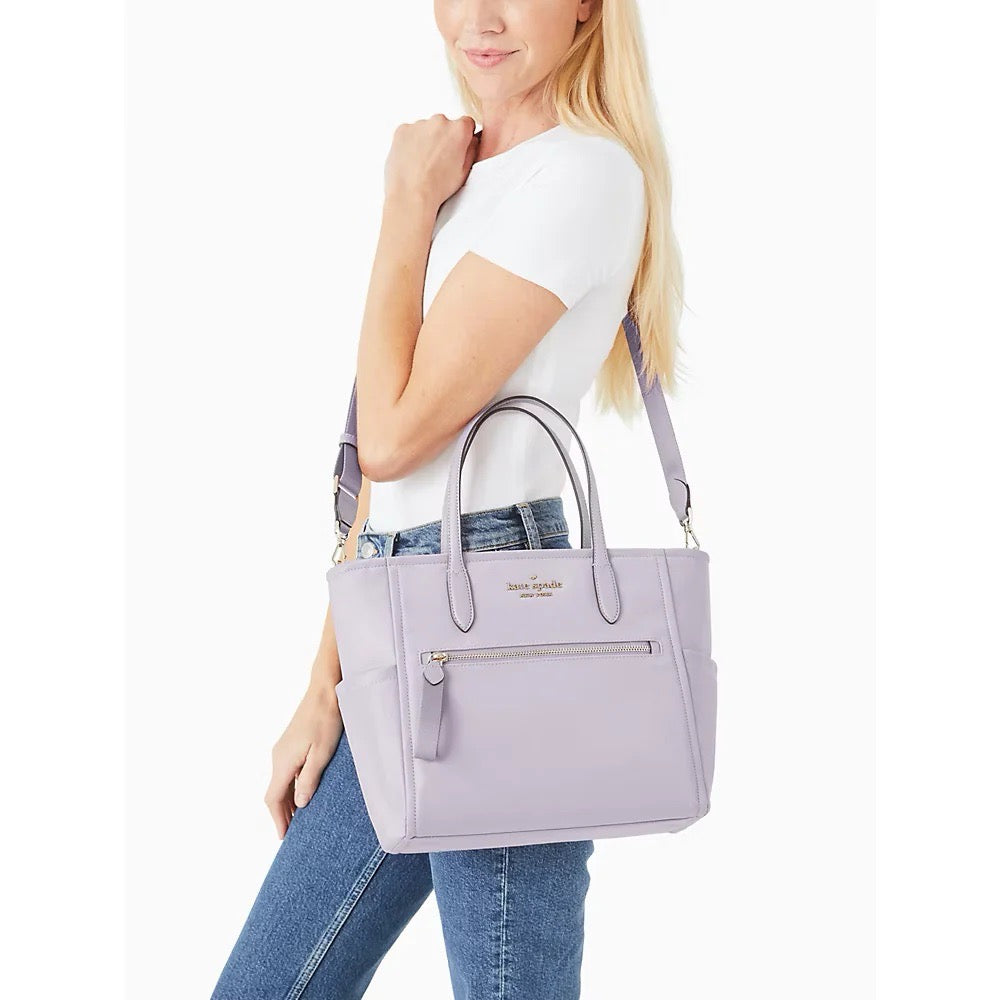 Discover the Chic Elegance of Kate Spade Chelsea Medium Satchel in Lilac Moon - WKR00566