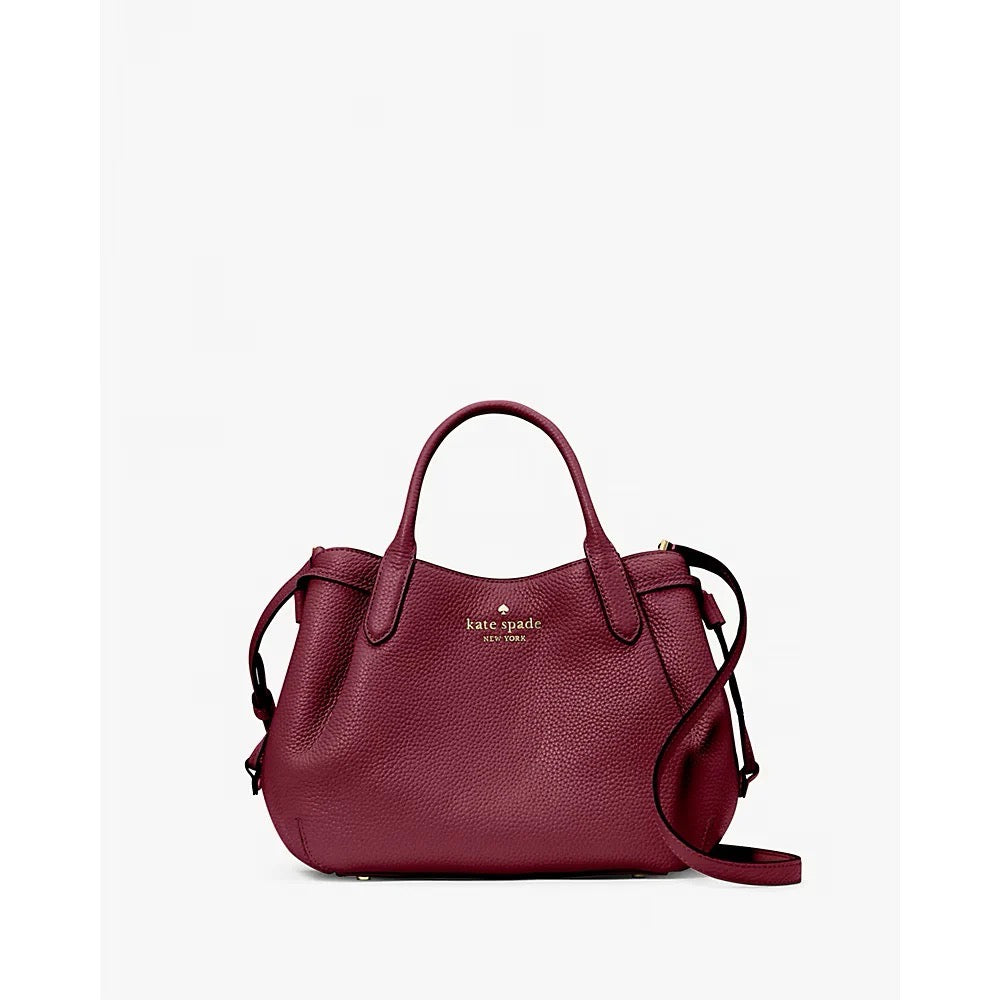 Introducing the Kate Spade Dumpling Small Satchel in Blackberry: A Touch of Elegance at an Unbeatable Price