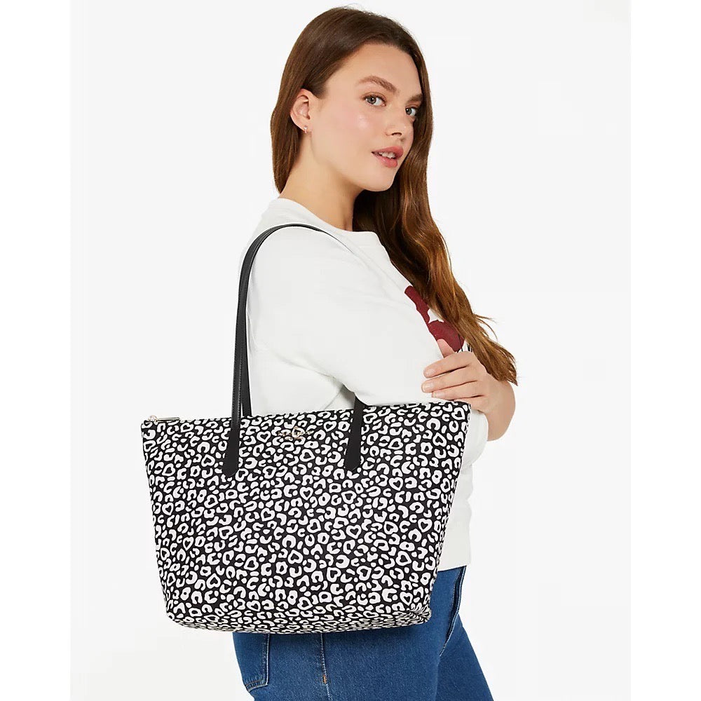Discover the Chic Elegance of Kate Spade s Kitt Leopard Large Tote N