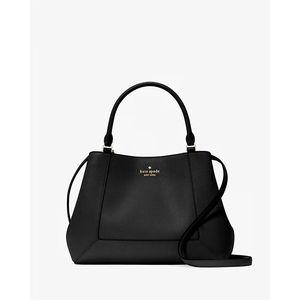 Discover Timeless Elegance with the Kate Spade Lena Satchel in Black (KH434)