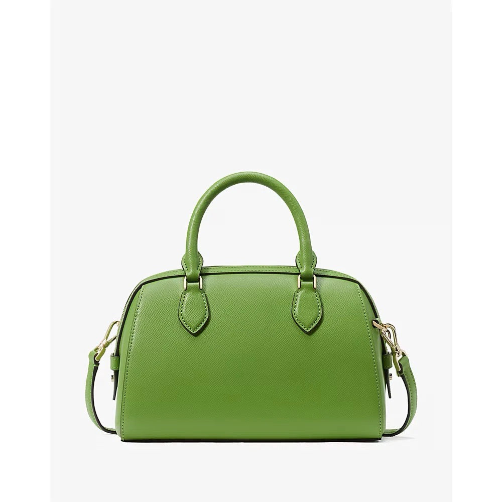 Discover the Elegance of Kate Spade Madison Saffiano Leather Duffle Crossbody in Turtle Green