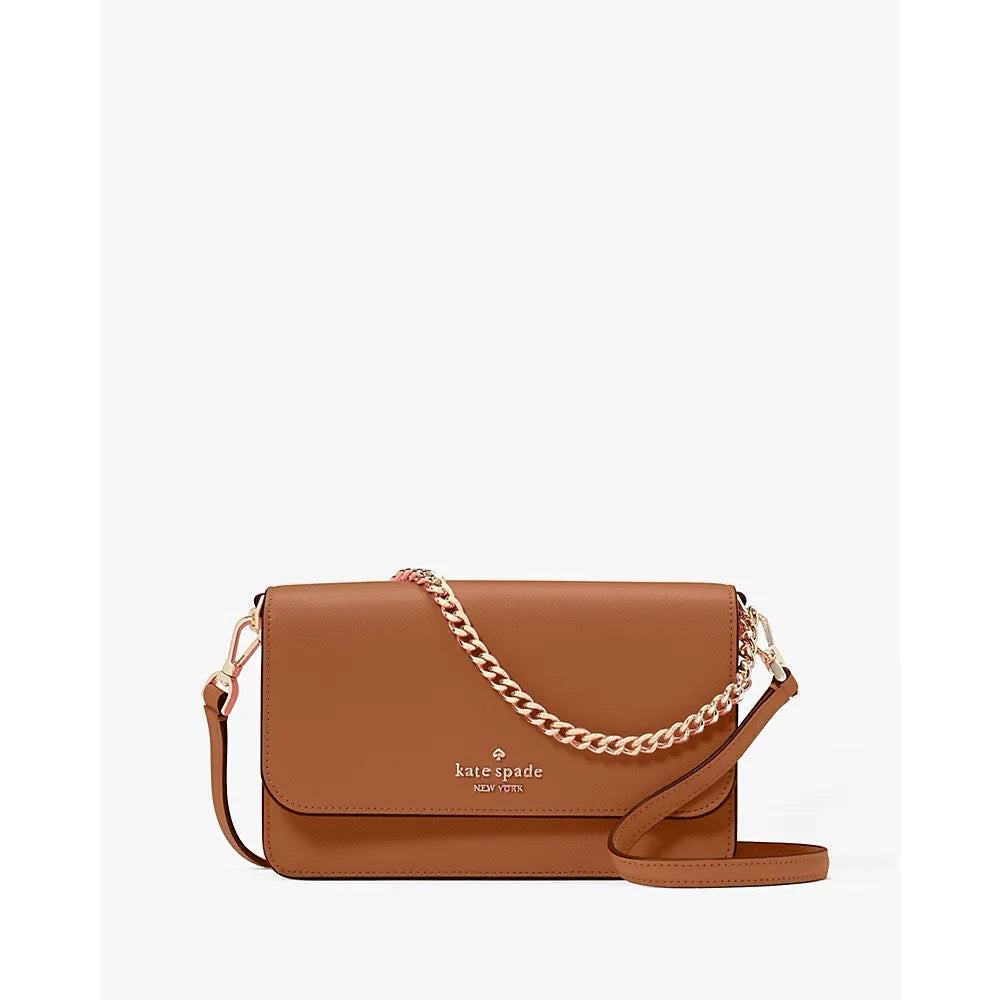 Elevate Your Elegance with Kate Spade's Madison Small Flap Crossbody in Cavern Clay