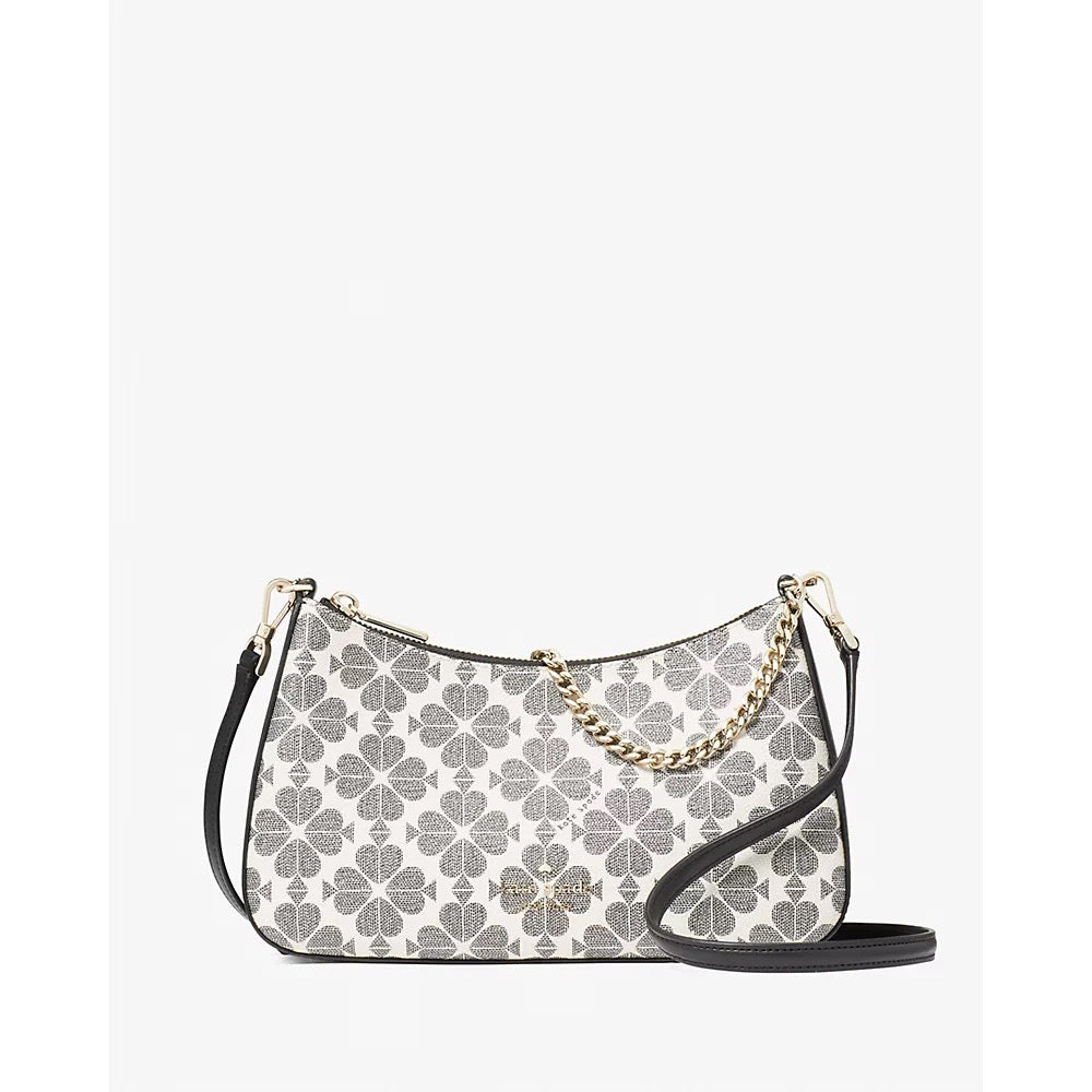 Discover Authentic Luxury: The Kate Spade Signature Spade Flower Medium Convertible Crossbody