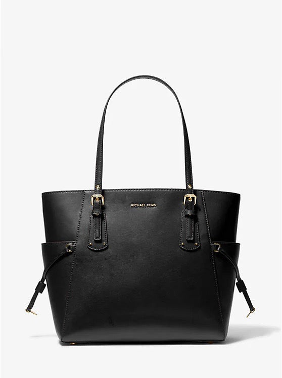 Elevate Your Style with the Michael Kors Voyager Small Leather Tote Bag - Now Within Reach!