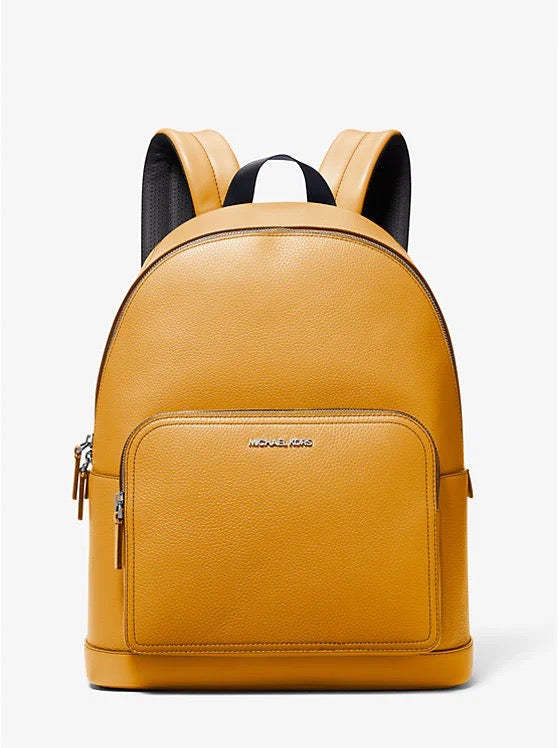 Unveil the Chic: Michael Kors Cooper Commuter Backpack in Golden Rod