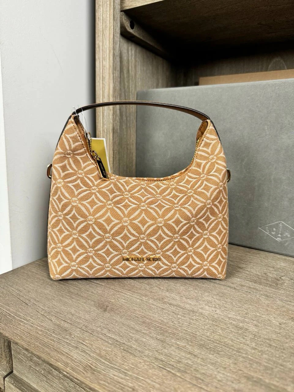 Elevate Your Style with the Michael Kors Ember Small Messenger in Deer Chevreuil