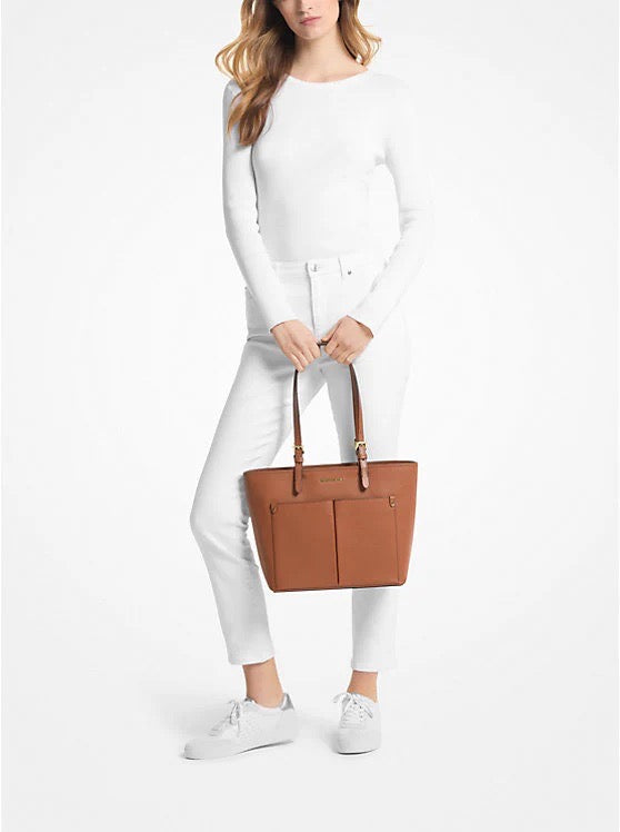 Discover the Ultimate Elegance with Michael Kors Jet Set Medium Pocket Tote Bag