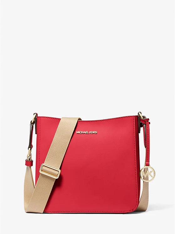 Unveil the Elegance: Michael Kors Jet Set Travel Small NS Crossbody in Bright Red