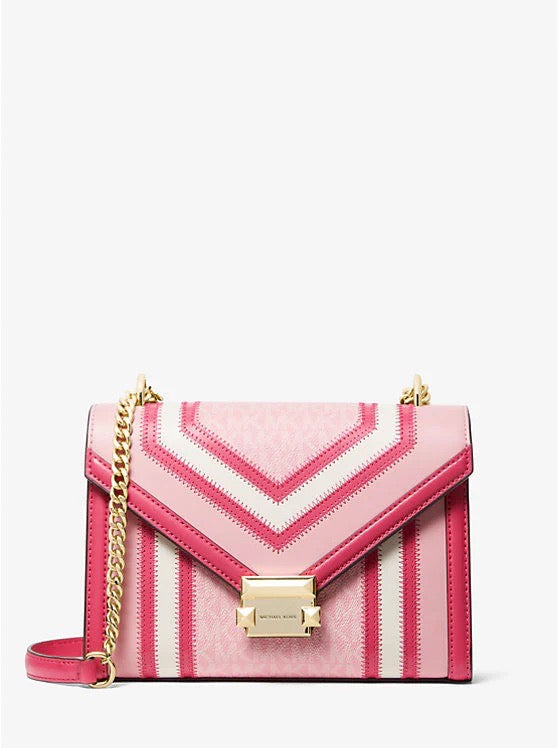 Discover the Ultimate Accessory Michael Kors Whitney Medium Flap Chai