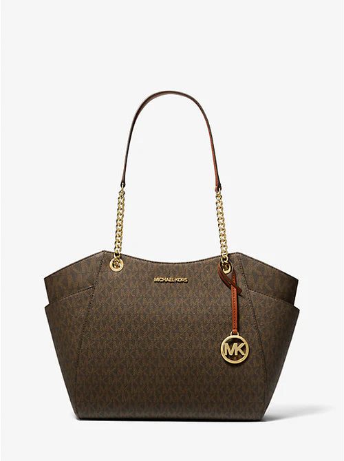 Discover the Ultimate Accessory: Michael Kors Jet Set Travel Large Chain Shoulder Tote