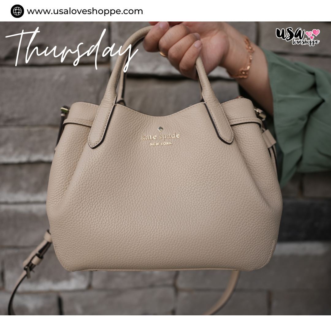 Introducing the Elegant Light Sand Kate Spade Dumpling Satchel—A Must-Have Neutral!