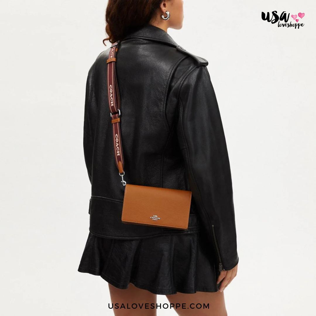 Elevate Your Style with the Coach Anna Foldover Crossbody: The Ultimate Wallet on a Chain