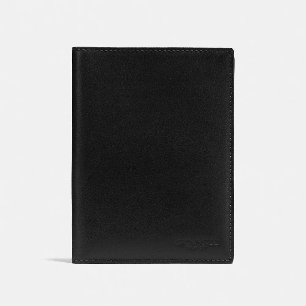 Coach Passport Case in Black (93604)
