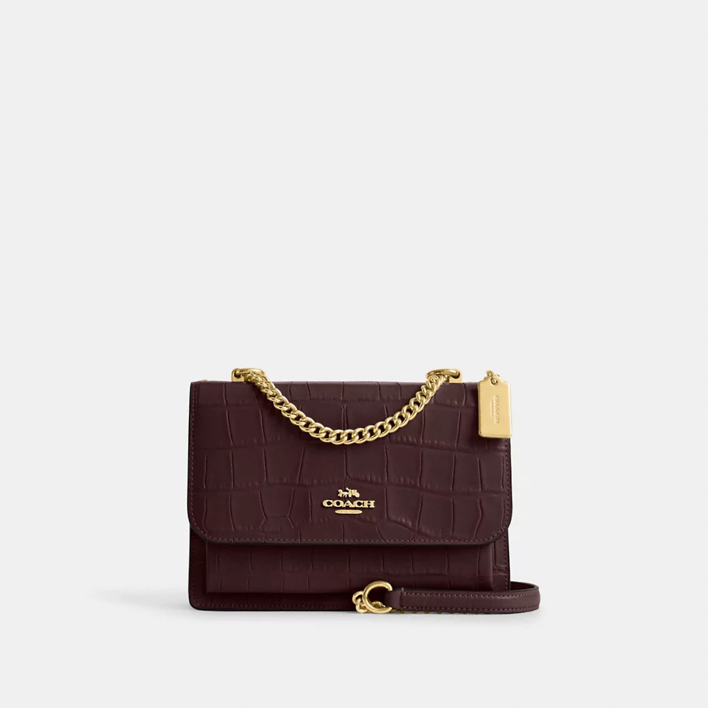 COACH Bag Malaysia COACH Klare Crossbody Bag In Merlot CC840