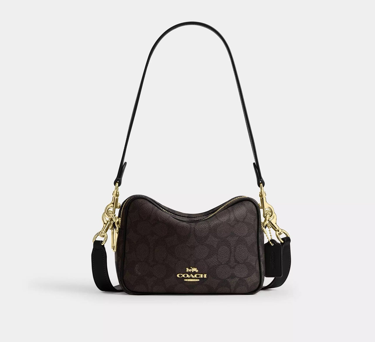 COACH Bag Malaysia | COACH Mini Carey Crossbody Bag In Signature
