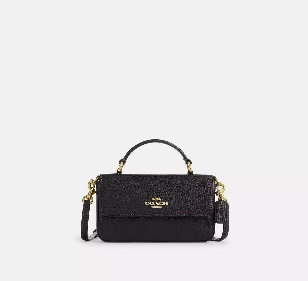 AUCTION COACH Mini Josie Top Handle Bag in Black (CCK67) 1