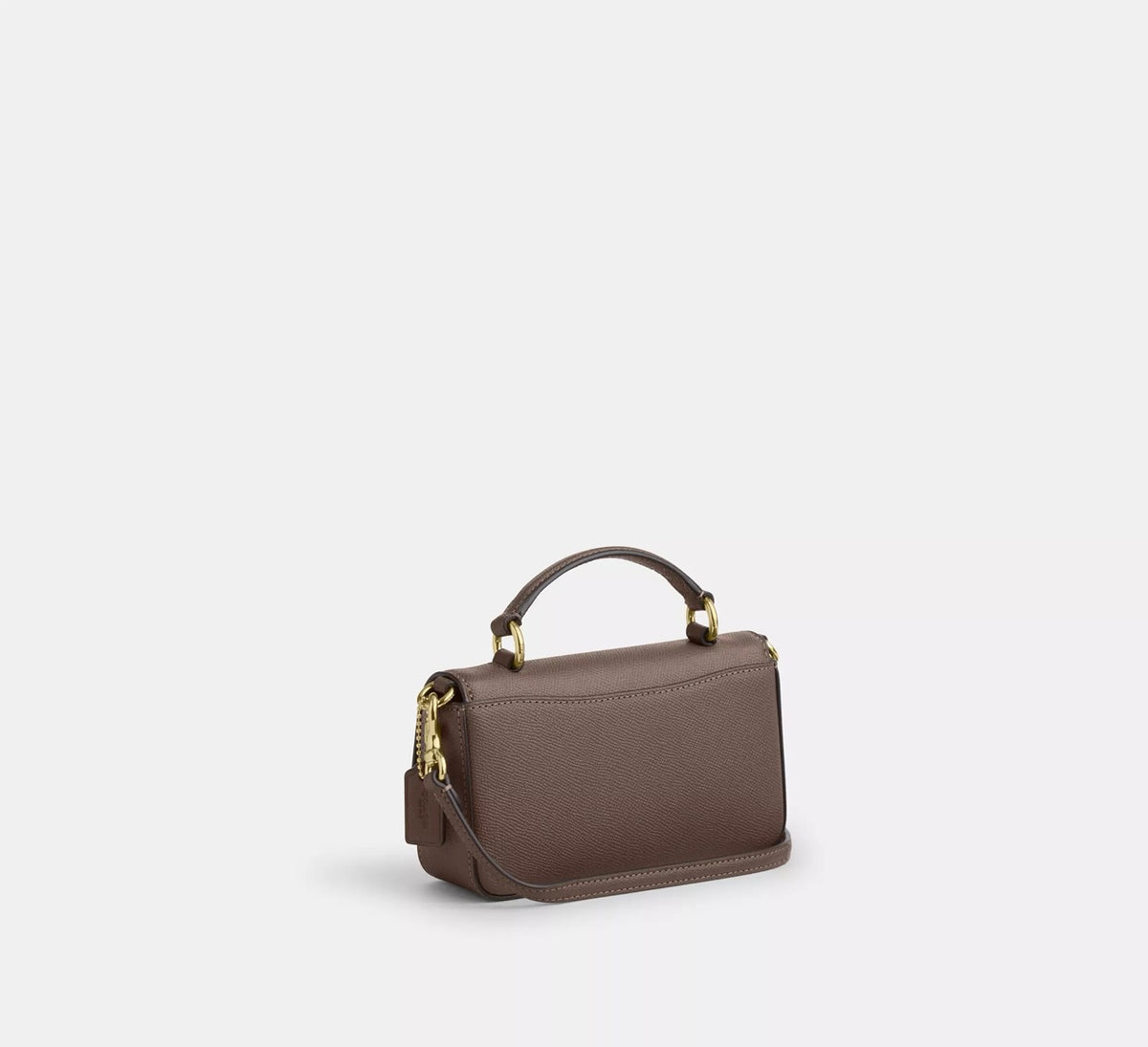 AUCTION COACH Mini Josie Top Handle Bag in Dark Stone (CCK67) 1