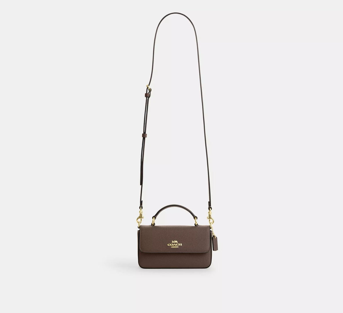 AUCTION COACH Mini Josie Top Handle Bag in Dark Stone (CCK67) 1
