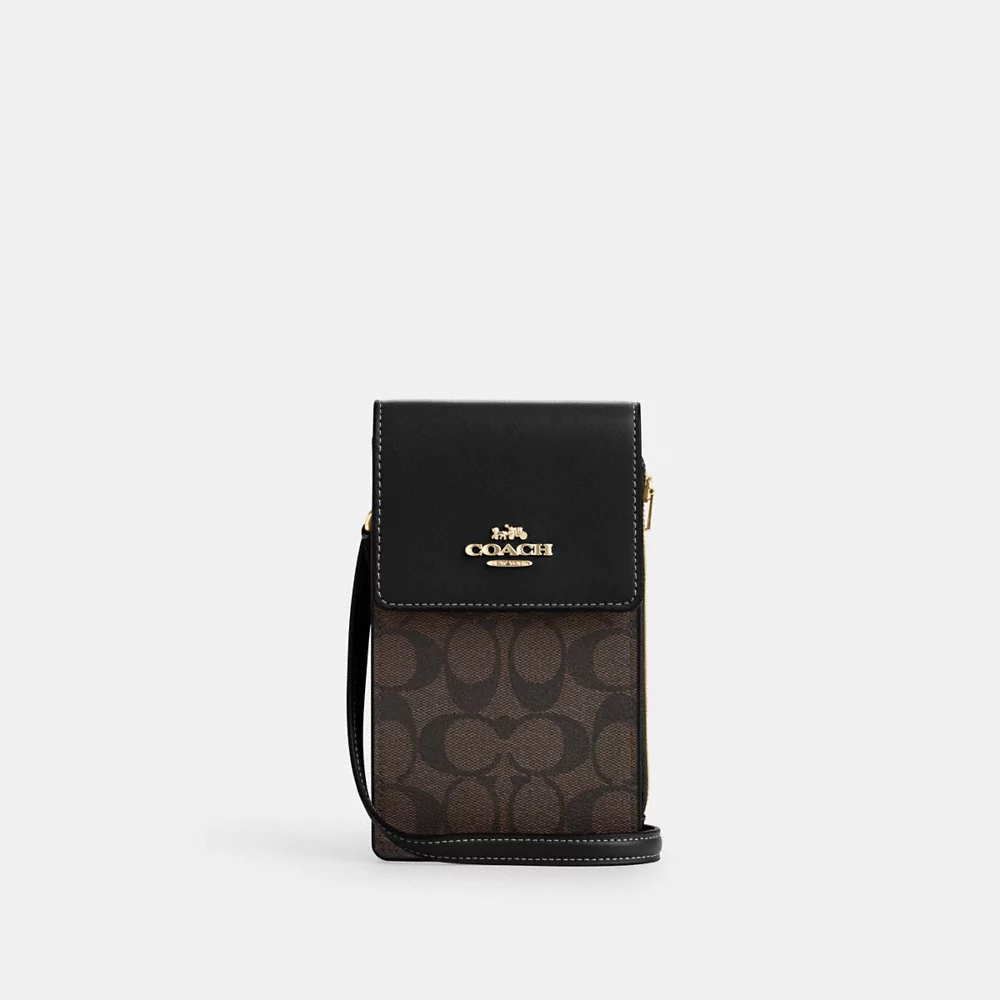 Coach snap phone crossbody deals