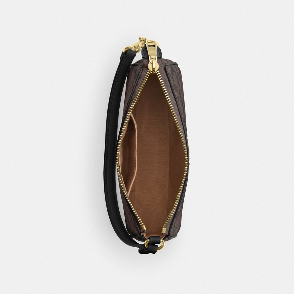 AUCTION COACH Nolita 19 In Signature Canvas in Brown/Black (CS442)