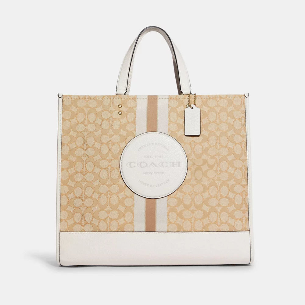 Coach hot sale signature jacquard