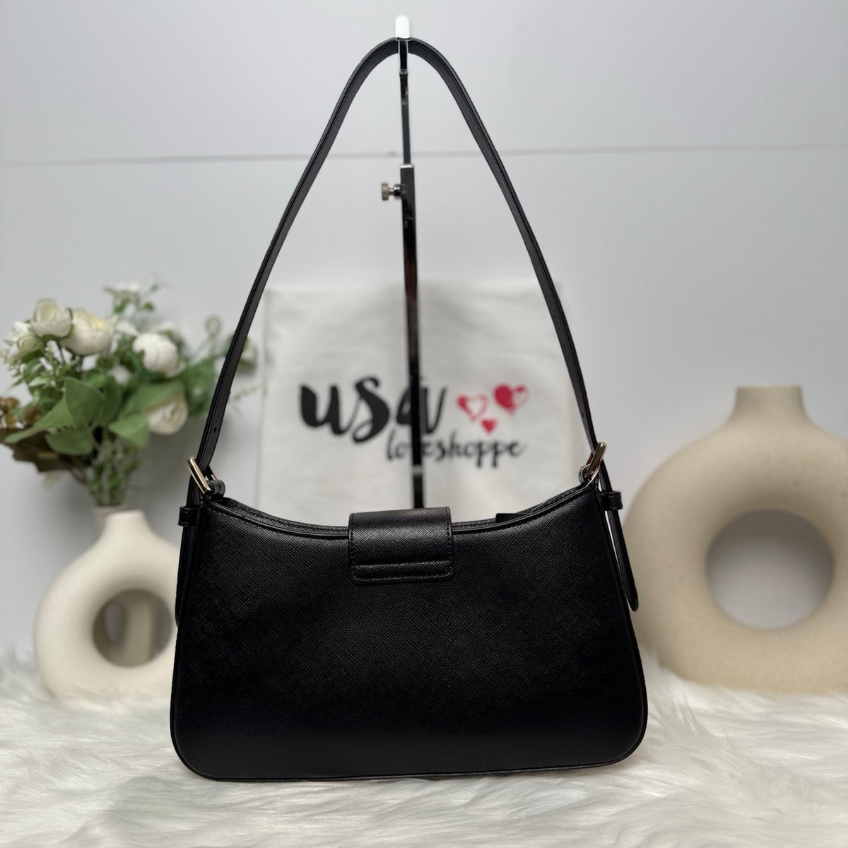 AUCTION Kate Spade Reegan Small Shoulder Bag in Black (KG185)