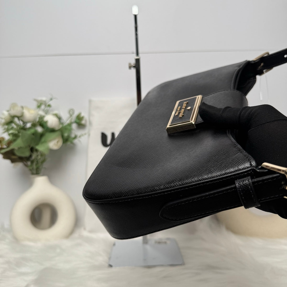 AUCTION Kate Spade Reegan Small Shoulder Bag in Black (KG185)
