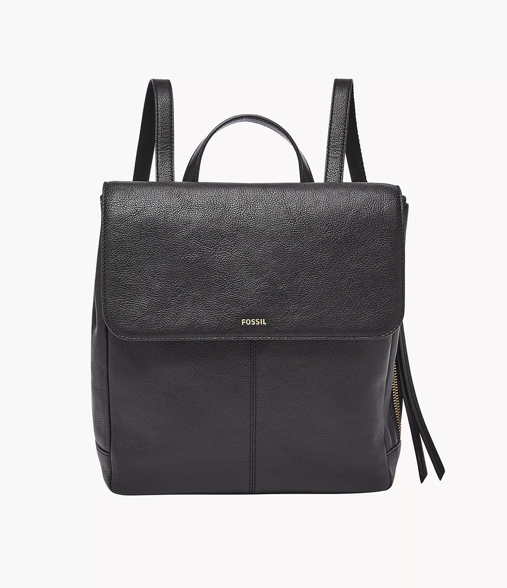 Authentic Fossil Malaysia Fossil Claire Backpack in Black SHB1932001