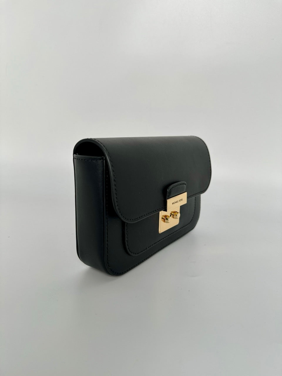 Michael Kors Sloan Editor Small Flap Belt Bag in Black (35R3GS9N1L)