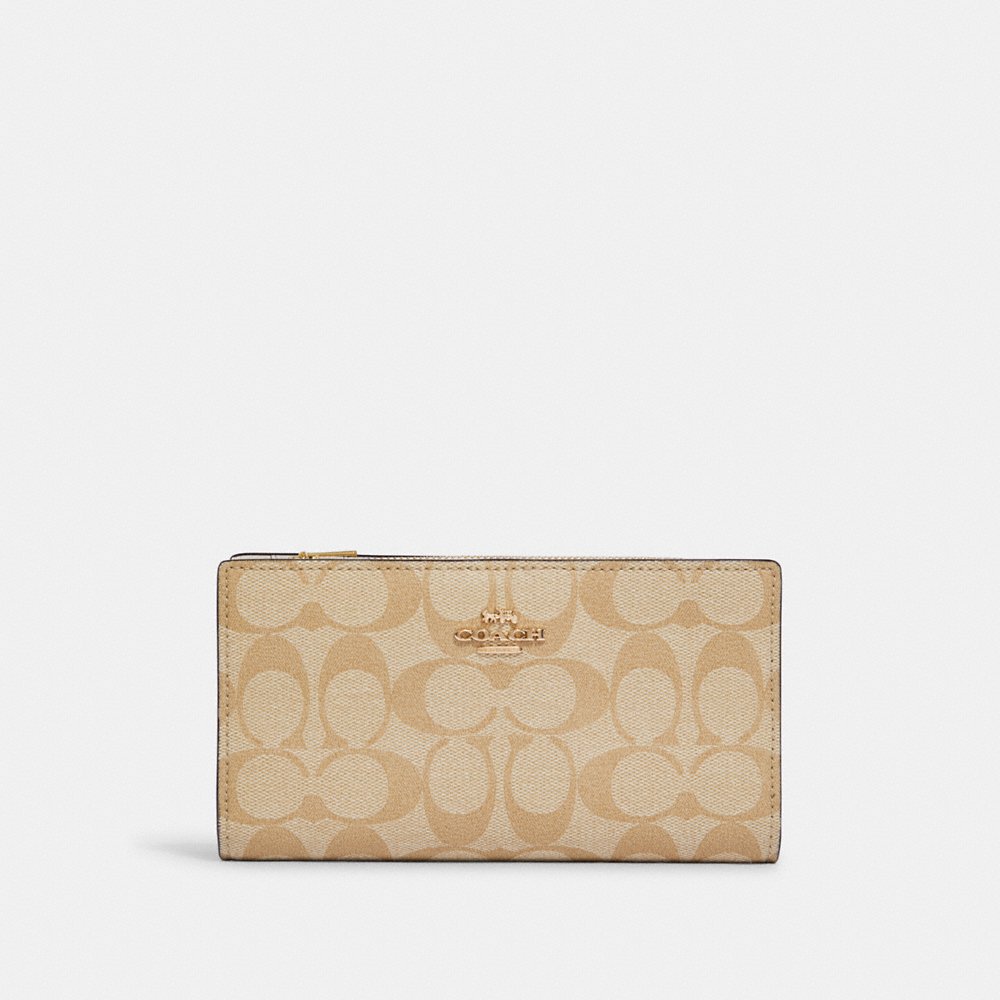 Coach best sale wallet chalk