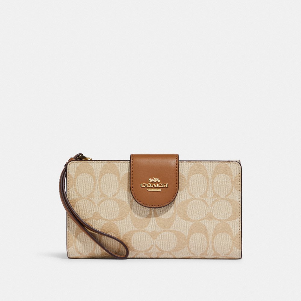 Light saddle coach discount wallet