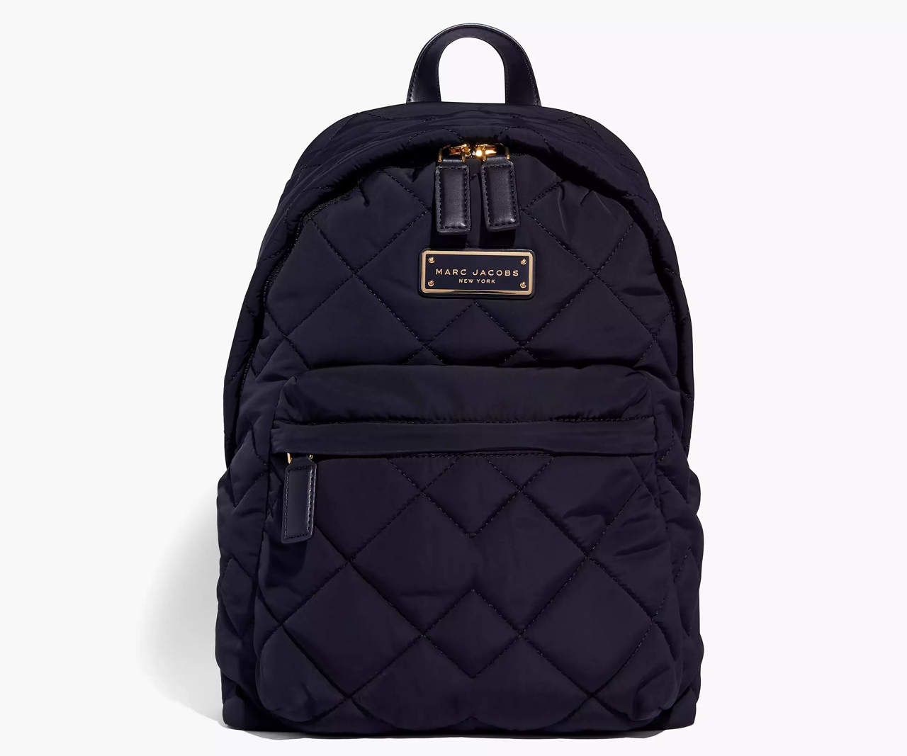 MJ Quilted Nylon Backpack in Black (M0011321-001)