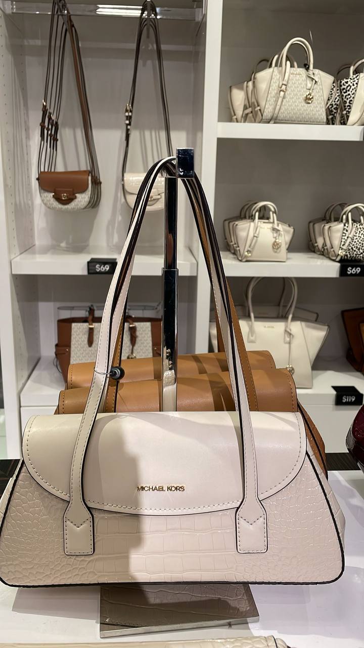 Michael Kors Bag Malaysia Michael Kors Katya Shoulder Bag in Cream