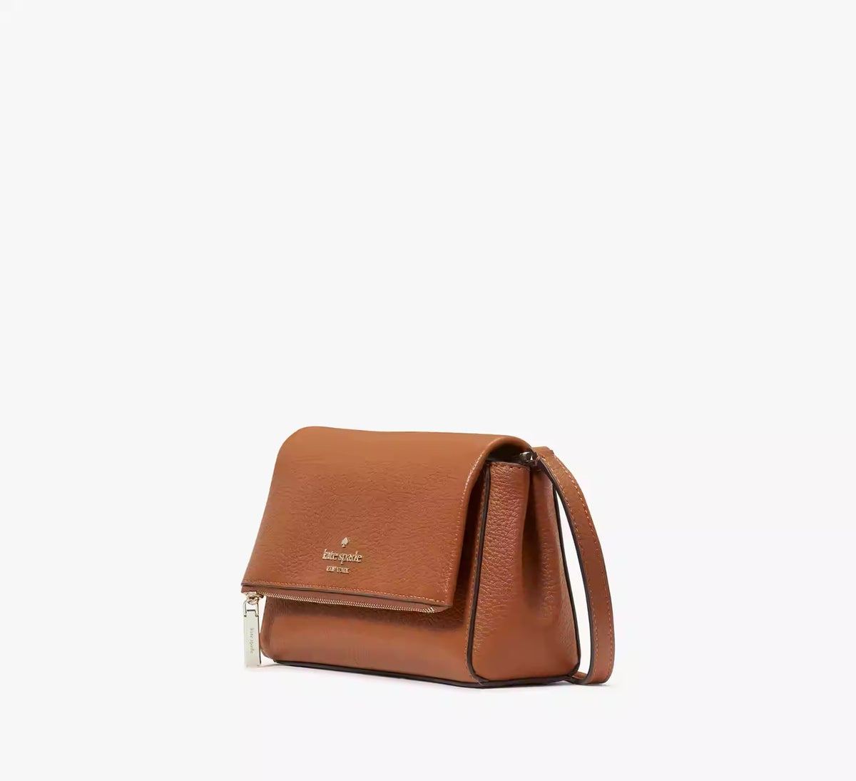 AUCTION Kate Spade Leila Mini Zip Crossbody in Warm Ginger (KE487)