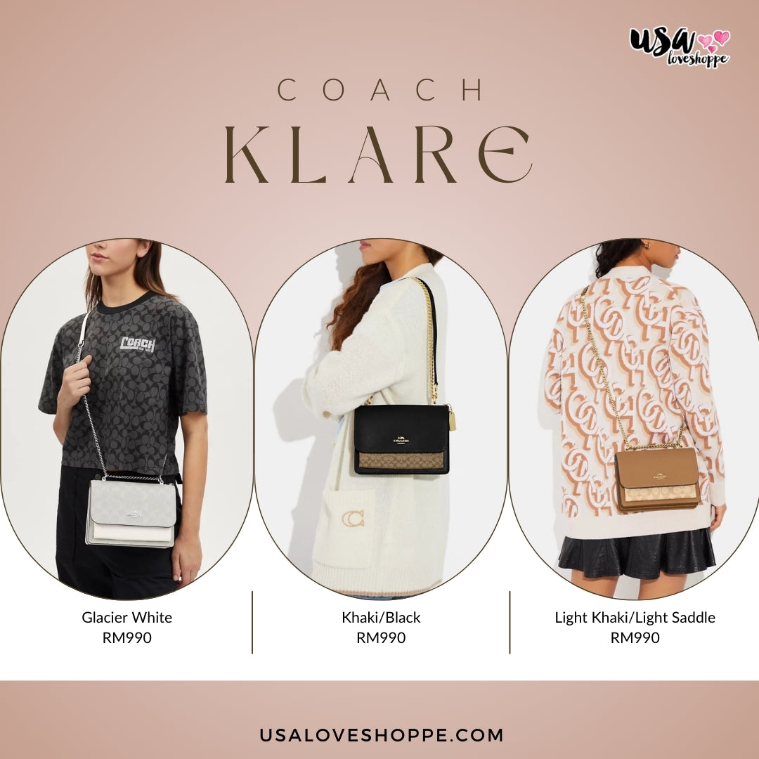 Discover the Elegance of Coach Klare: The Ultimate Crossbody Collection