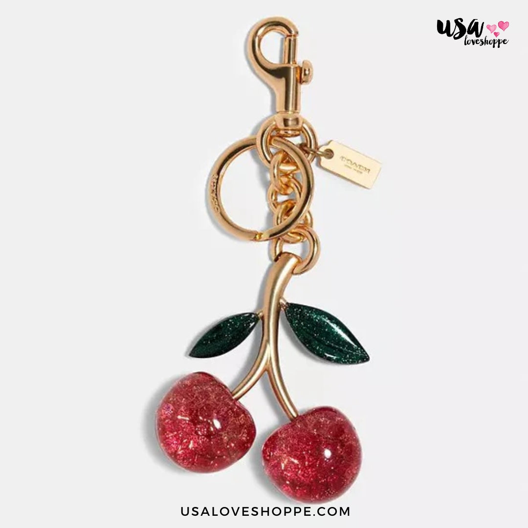 Find Your Perfect Accessory: The Coach Signature Cherry Bag Charm at an Unbeatable Price