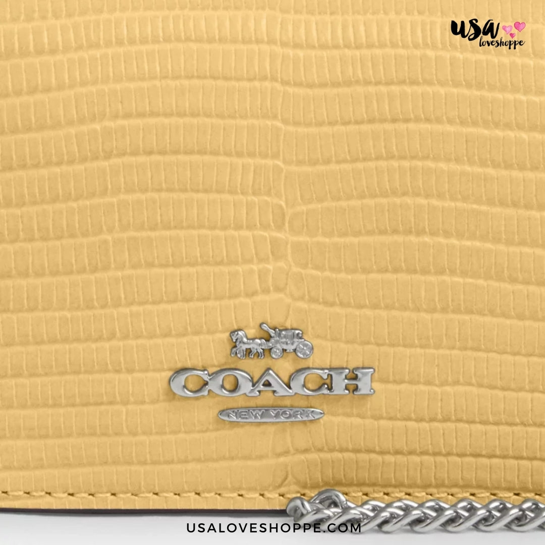 Elevate Your Elegance with COACH Mini Wallet on a Chain - Your Chic Companion