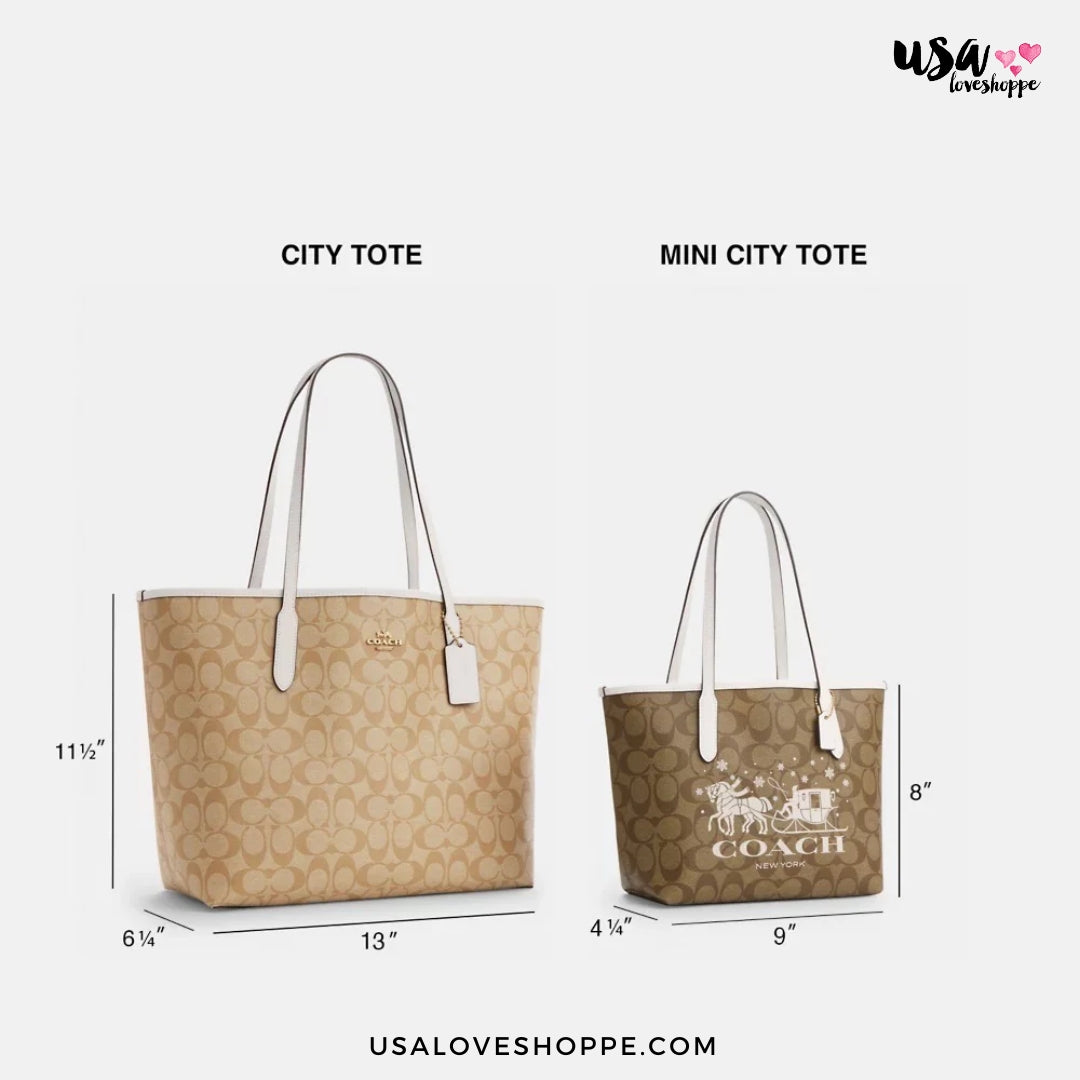 Finding Your Perfect Coach Tote: The City vs. The Mini City