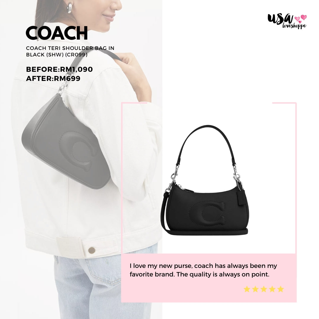 Coach Teri Shoulder Bag: The Epitome of Elegance and Affordability